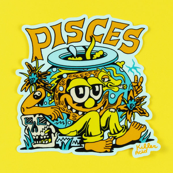 Pisces Sticker - Stickers - killeracid.com
