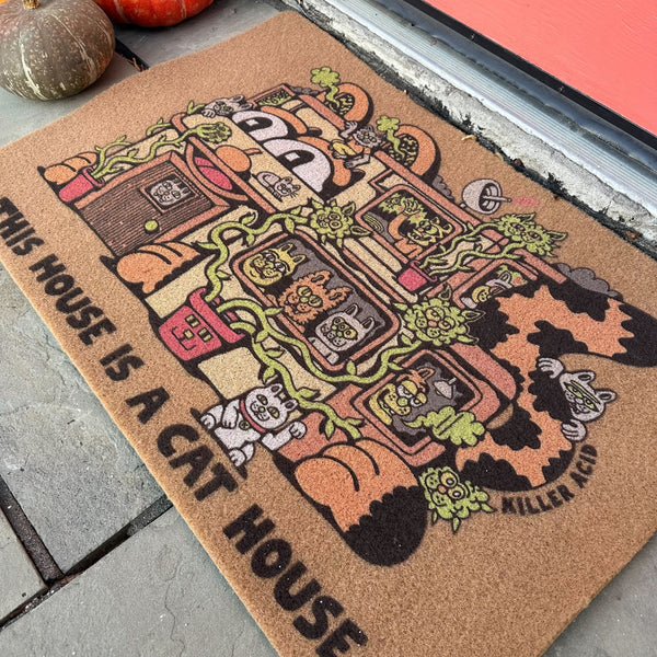 Cat House Doormat