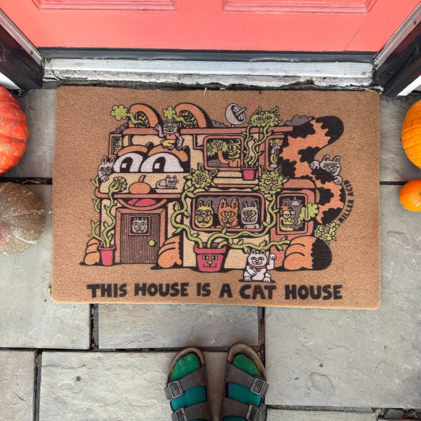 Cat House Doormat