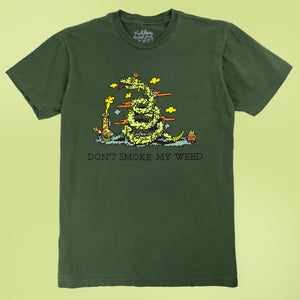 Don't Smoke My Weed Green T-Shirt