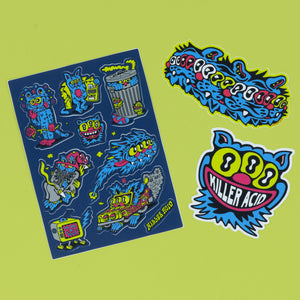 Street Cats Sticker Sheet