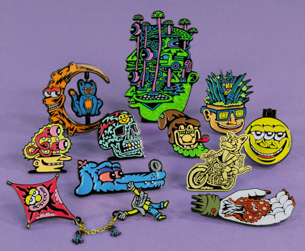 Acid Magic Enamel Pin - Pins - killeracid.com