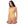 Killer Acid Acid Test one-piece swimsuit - pink & yellow swirl psychedelic print, scoop back