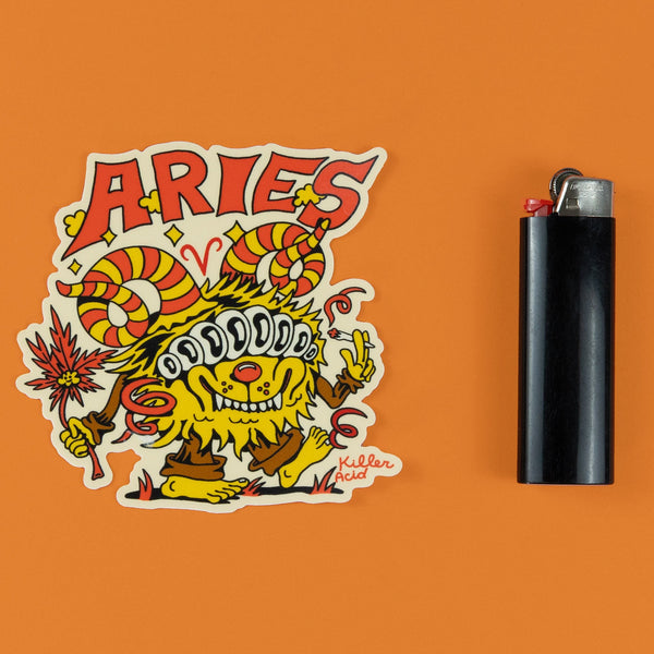 Aries Sticker - Stickers - killeracid.com