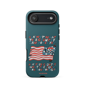 Ask Not iPhone Case - Accessories