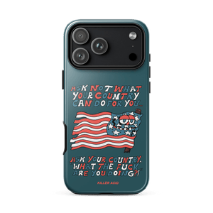 Ask Not iPhone Case - Accessories