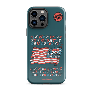 Ask Not iPhone Case - Accessories