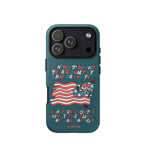 Ask Not iPhone Case - Accessories