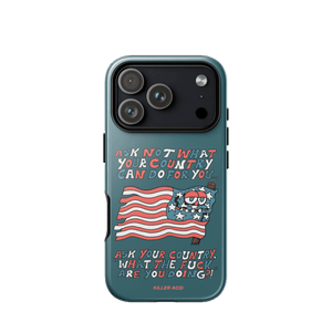 Ask Not iPhone Case - Accessories