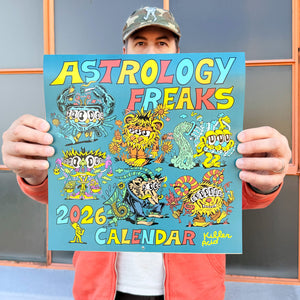 Astrology Freaks 2026 Calendar - Posters & Prints - killeracid.com