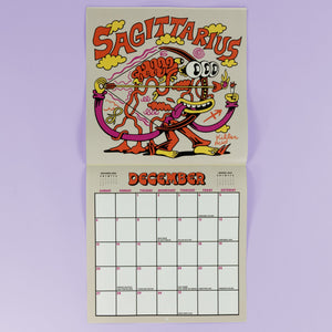 Astrology Freaks 2026 Calendar - Posters & Prints - killeracid.com