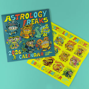 Astrology Freaks 2026 Calendar - Posters & Prints - killeracid.com
