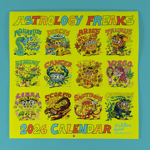 Astrology Freaks 2026 Calendar - Posters & Prints - killeracid.com
