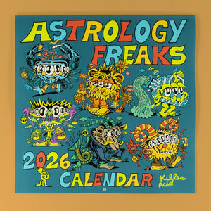 Astrology Freaks 2026 Calendar - Posters & Prints - killeracid.com