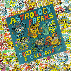 Astrology Freaks 2027 Calendar + Astro Sticker - Posters & Prints