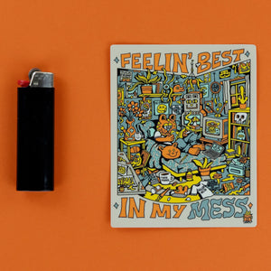 Best in My Mess Sticker - Stickers - killeracid.com