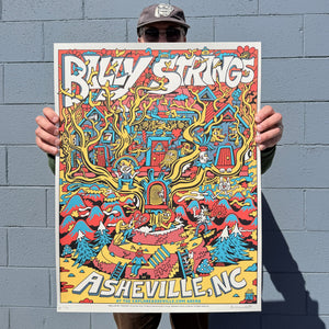 Billy Strings Screen Print - Posters & Prints - killeracid.com