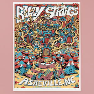 Billy Strings Screen Print - Posters & Prints - killeracid.com