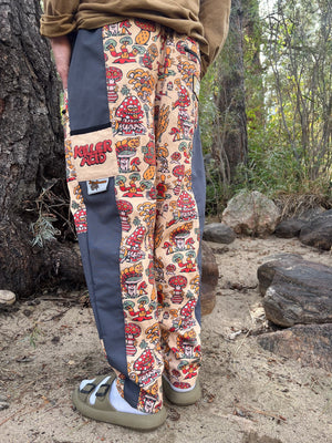Bindle Conspiracy x Killer Acid Shroom Pants (L) - Pants