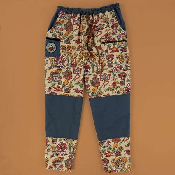 Bindle Conspiracy x Killer Acid Shroom Pants (L) - Pants - killeracid.com