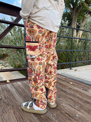 Bindle Conspiracy x Killer Acid Shroom Pants (M) - Pants