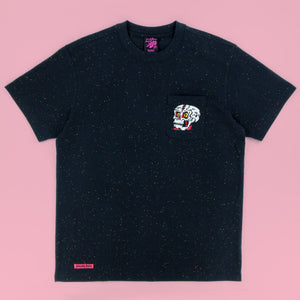 Black Skull Pocket T-Shirt - T-Shirts