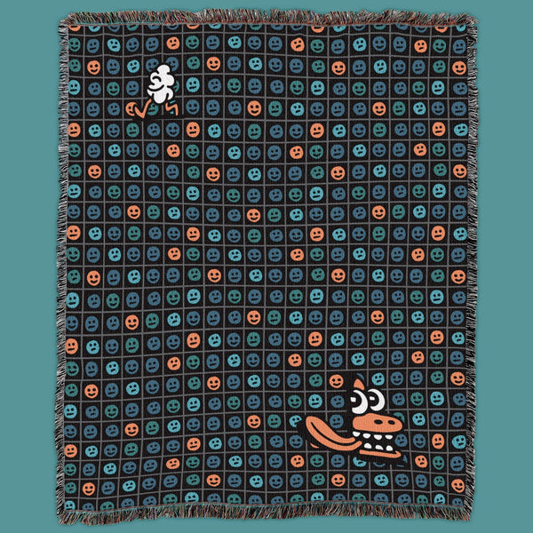 Black Tabs Blanket - Blankets - killeracid.com