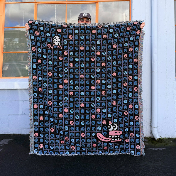 Black Tabs Blanket - Blankets - killeracid.com