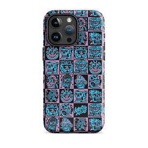 Blue Heads iPhone Case - killeracid.com