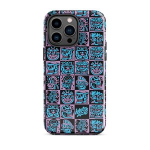Blue Heads iPhone Case - killeracid.com