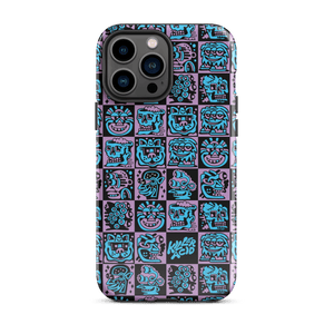 Blue Heads iPhone Case - killeracid.com