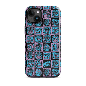 Blue Heads iPhone Case - killeracid.com