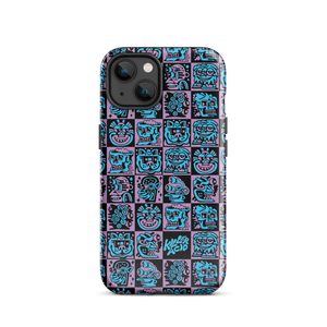 Blue Heads iPhone Case - killeracid.com