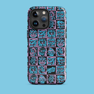 Blue Heads iPhone Case - killeracid.com