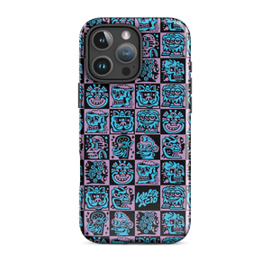 Blue Heads iPhone Case - killeracid.com