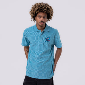 Blue Shroom Polo Shirt - Polo Shirts