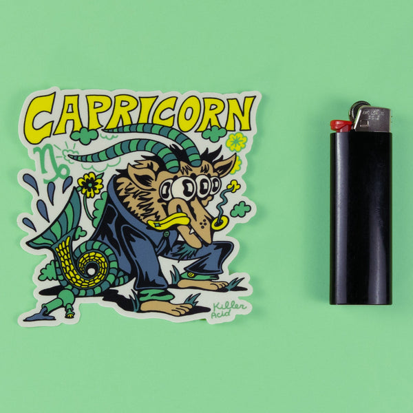 Capricorn Sticker - Stickers - killeracid.com
