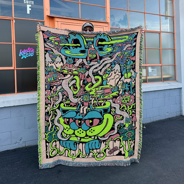 Cat Fantasy Blanket - Blankets - killeracid.com