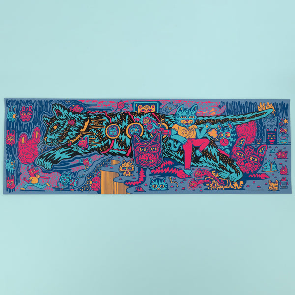 Cat Planet Screen Print