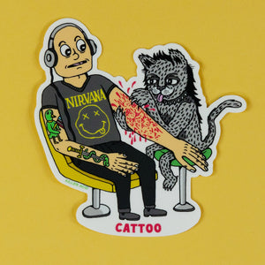 Cattoo Sticker - Stickers - killeracid.com