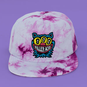 Cosmic Cat Tie Dye Hat - Hats