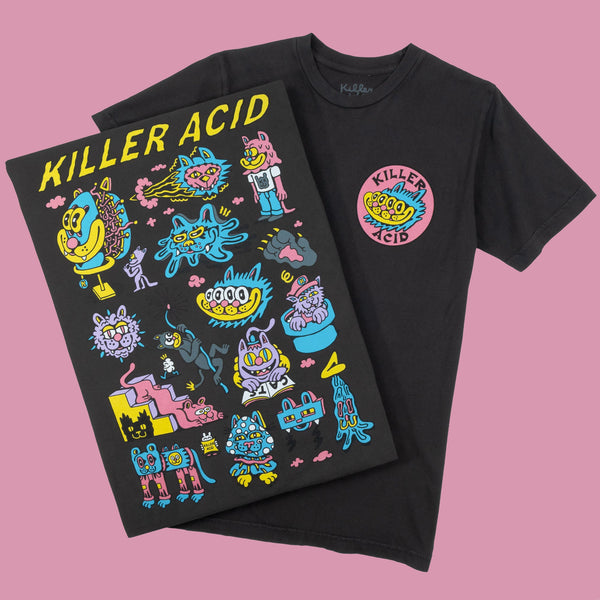 Cosmic Cats T - Shirt - T - Shirts - killeracid.com