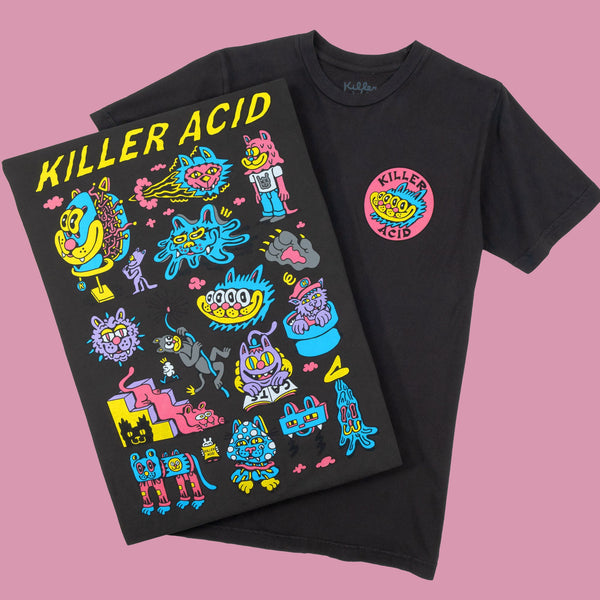 Cosmic Cats T-Shirt | Killer Acid