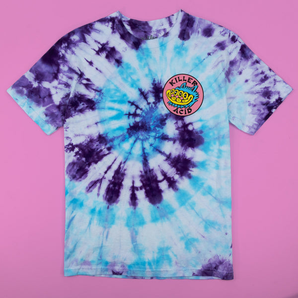 Cosmic Cats Tie Dye T - Shirt - T - Shirts - killeracid.com