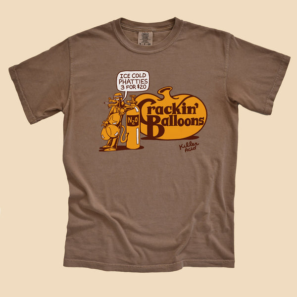 Crackin' Balloons T-Shirt - killeracid.com