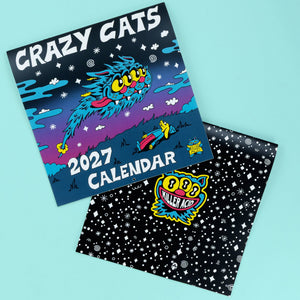 Crazy Cats 2027 Calendar - Posters & Prints
