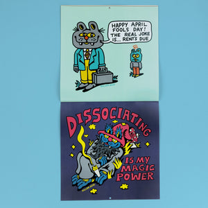 Crazy Cats 2027 Calendar - Posters & Prints