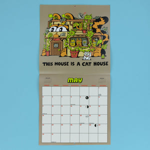 Crazy Cats 2027 Calendar - Posters & Prints