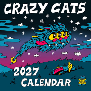 Crazy Cats 2027 Calendar - Coming Soon - Posters & Prints
