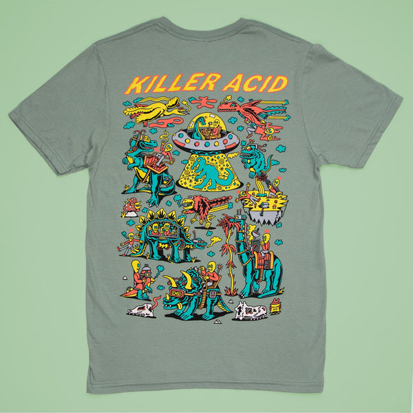 Cretaceous Cosmonauts T-Shirt - T-Shirts - killeracid.com